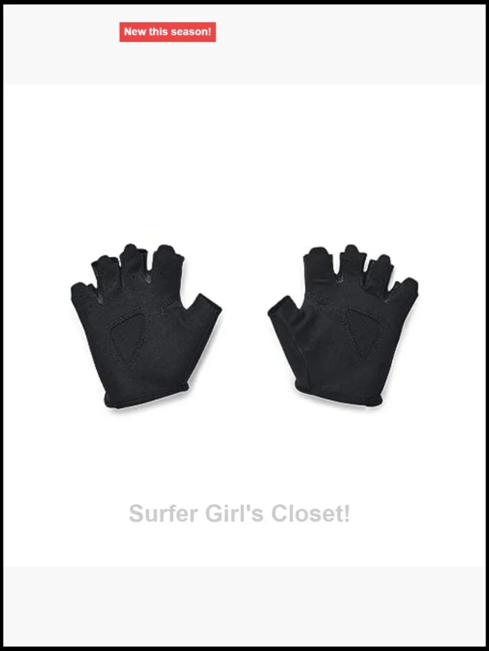Women's Half Finger Training Gloves with Silicone Grip